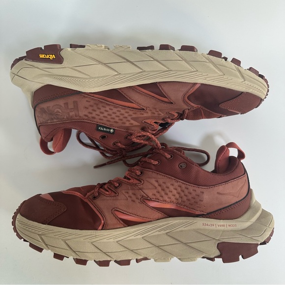 Hoka Anacapa Low Gore-Tex Womens Size 8.5 GTX Vibram Hiking Running Shoes - Picture 2 of 16